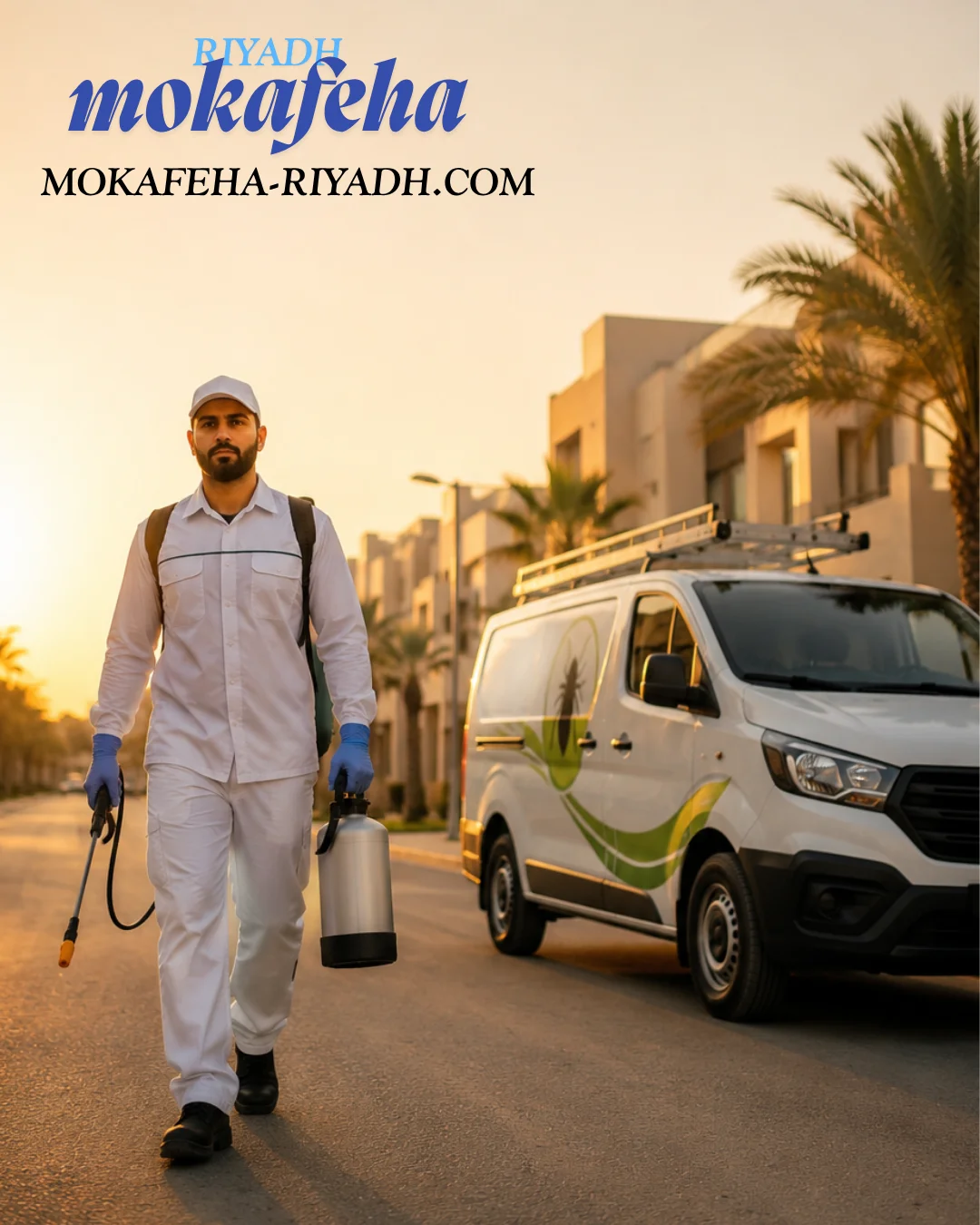 شعار شركة مكافحة الرياض - مكافحة حشرات بالرياض